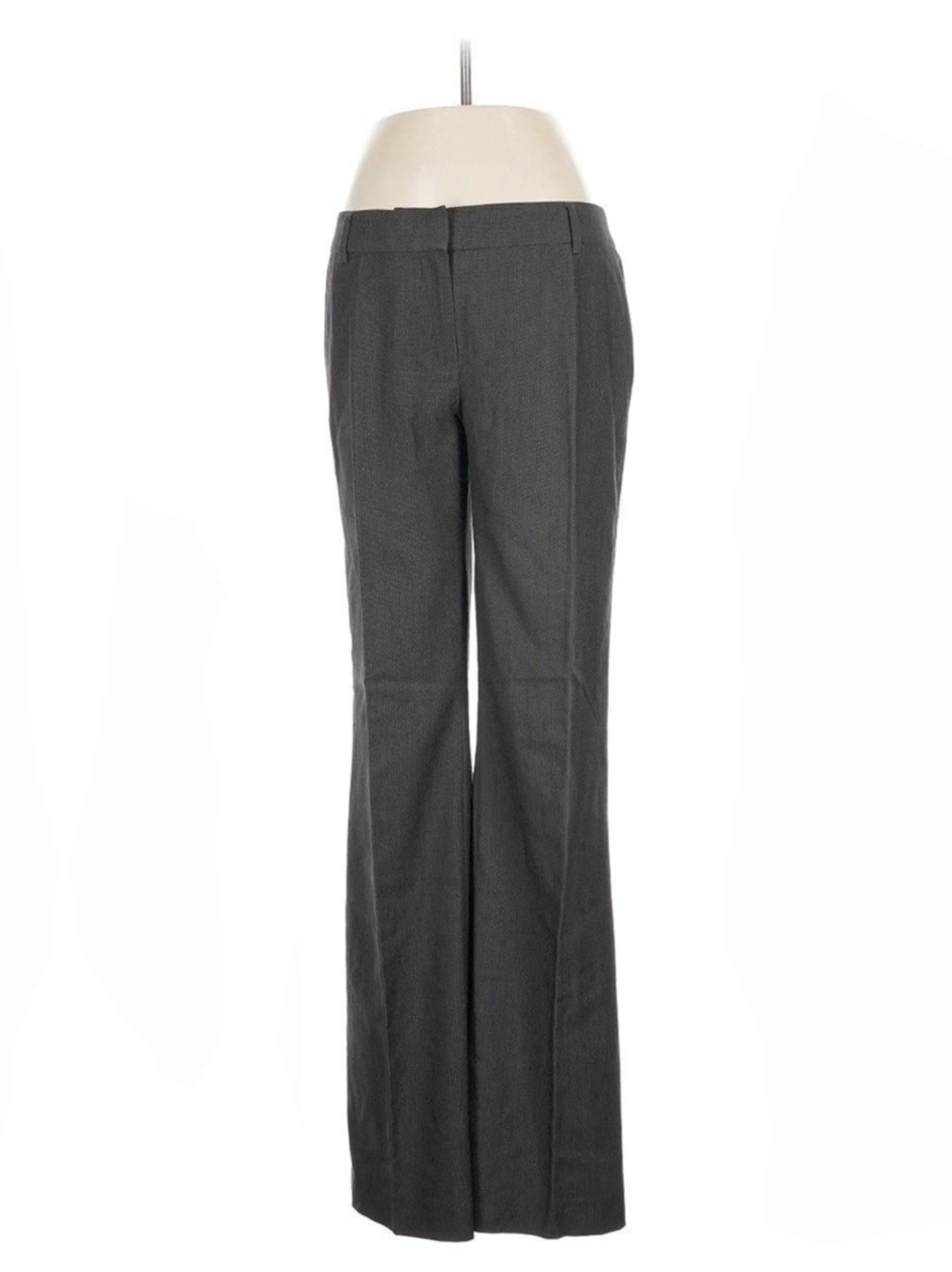 Manoukian Wide Leg Trousers Gray Size 10